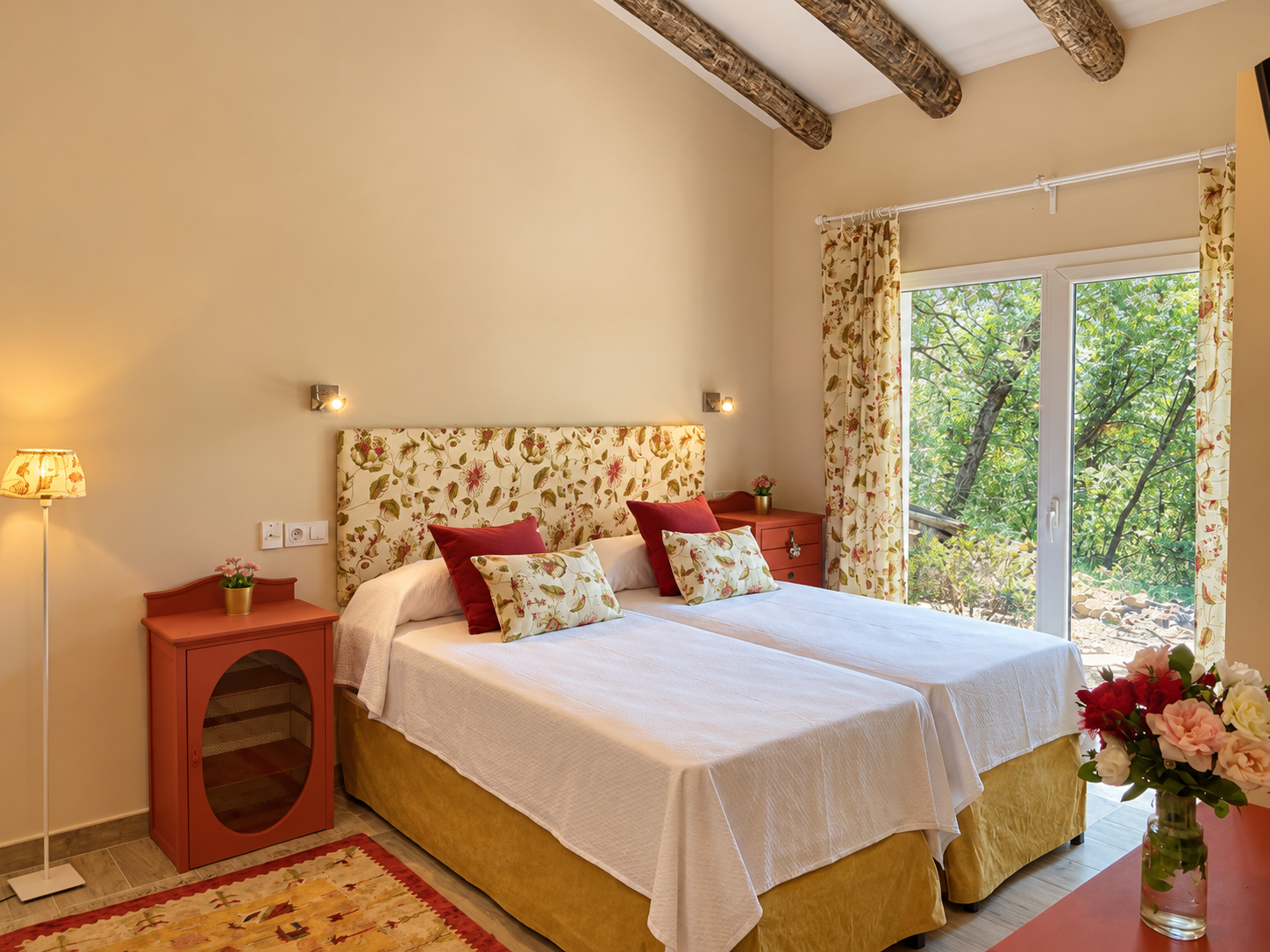 Main bedroom at Villa Los Fresnos