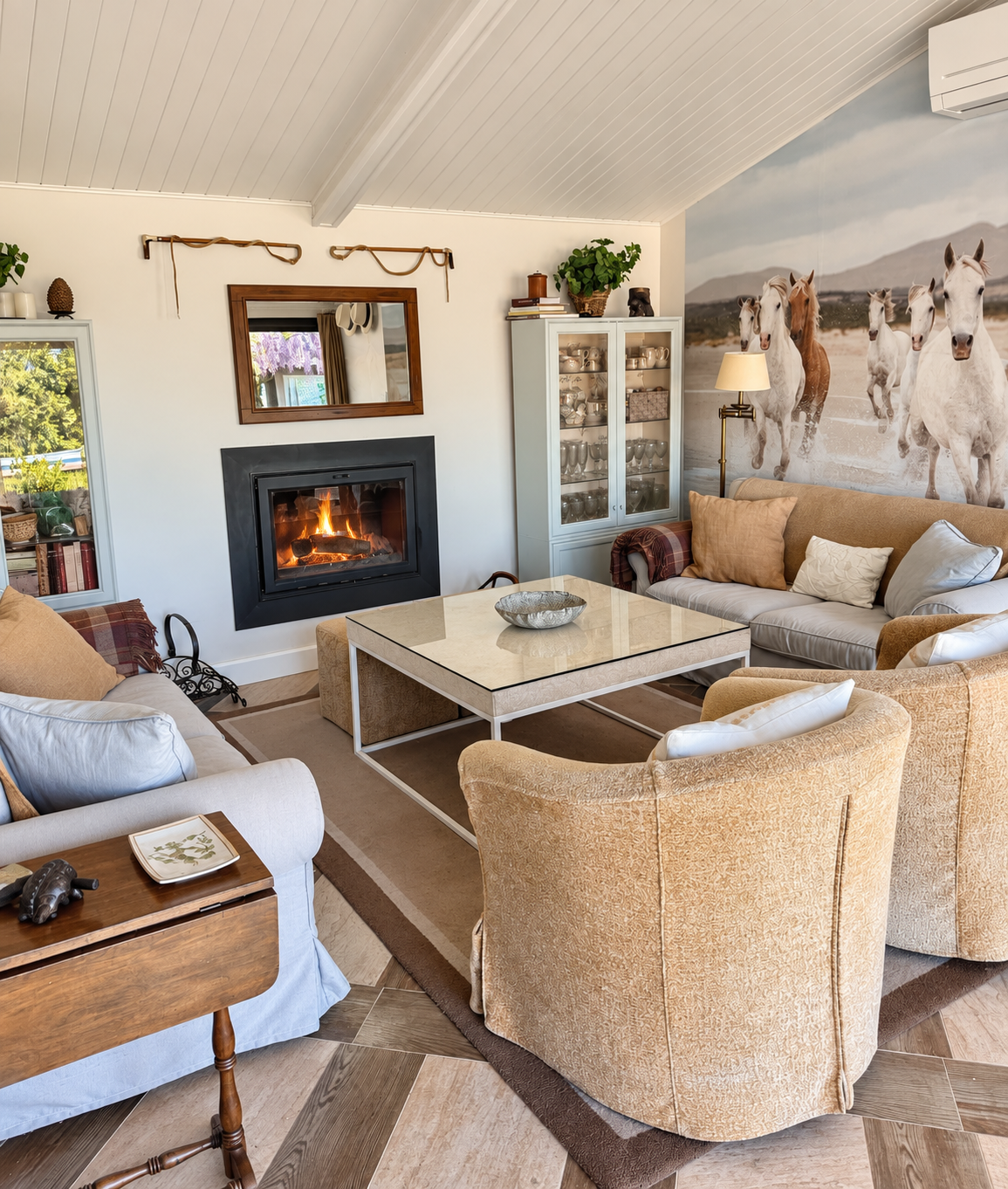 Sitting area at Villa Las Cuadras